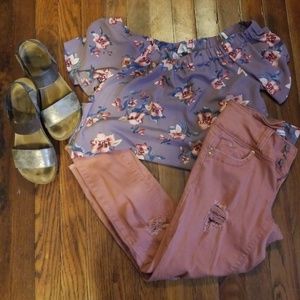 Ymi distressed jeans